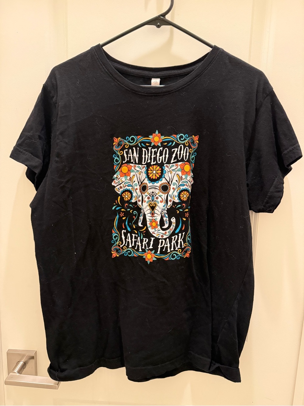 Safari Park Black Graphic Tee
